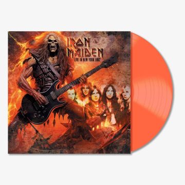 IRON MAIDEN - LIVE IN NEW YORK 1982 (ORANGE VINYL)