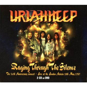 [2CD/DVD] URIAH HEEP - RAGING THROUGH THE SILENCE: 20TH ANNIVERSARY CONCERT