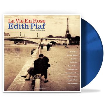EDITH PIAF - LA VIE EN ROSE EDITH PIAF SINGS IN ENGLISH (180/ROYAL BLUE VINYL)