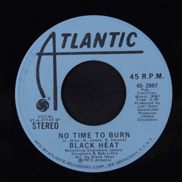 BLACK HEAT - NO TIME TO BURN