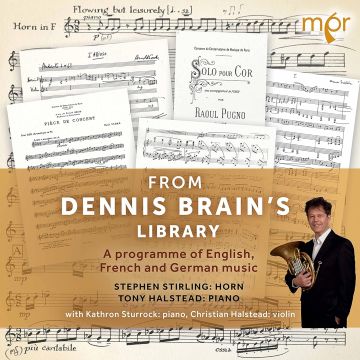 STEPHEN; TONY HALSTEAD; KATHRON STURROCK; CHRISTIAN HALSTEAD STIRLING - FROM DENNIS BRAIN'S LIBRARY