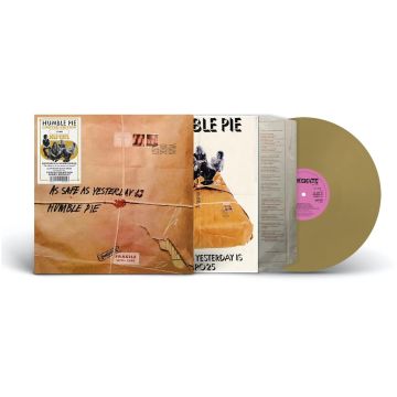 HUMBLE PIE - AS SAFE AS YESTERDAY IS (GOLD VINYL)