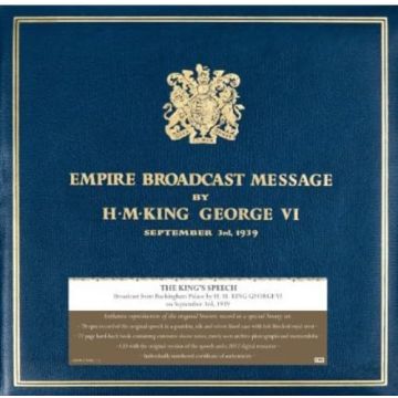 KING GEORGE VI - KING TO HIS PEOPLES: 3RD SEPTEMBER 1939