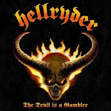 HELLRYDER - DEVIL IS A GAMBLER (MARBLED VINYL/AUTOGRAPH)