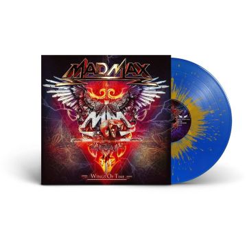 MAD MAX - WINGS OF TIME (BLUE/GOLD VINYL)