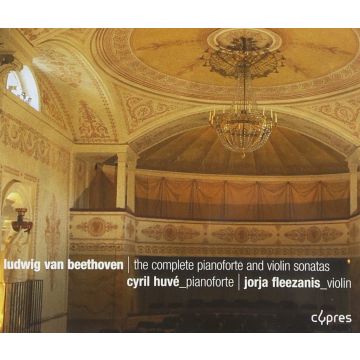 VARIOUS ARTISTS - BEETHOVEN THE TEN SONATAS FOR VIOLIN AND PIANO. (JORJA FLEEZANIS