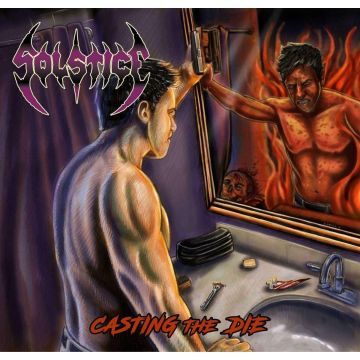 SOLSTICE - CASTING THE DIE (BLUE VINYL)