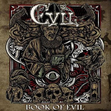 EVIL - BOOK OF EVIL (CRYSTAL VINYL)