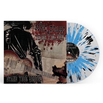 TRAMP,MIKE & THE ROCK N ROLL CIRCUZ - STAND YOUR GROUND (SPLATTER CRYSTAL BLACK BLUE VINYL)