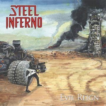 STEEL INFERNO - EVIL REIGN (YELLOW VINYL)