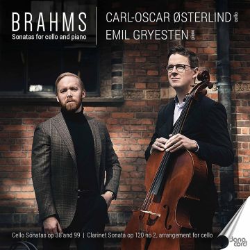 CARL-OSCAR; EMIL GRYESTEN OSTERLIND - BRAHMS: SONATAS FOR CELLO & PIANO