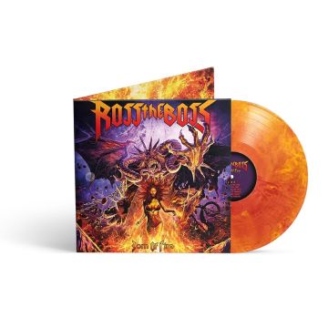 ROSS THE BOSS - BORN OF FIRE (MARBLE/YELLOW/RED/WHITE VINYL)