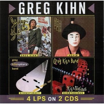 GREG KIHN - GREG KIHN/AGAIN/KIHNSPIRACY/KIHNTAGIOUS