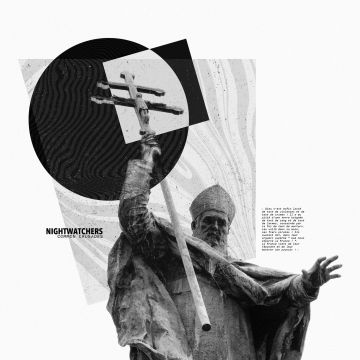 NIGHTWATCHERS - COMMON CRUSADE (BLACK/WHITE MARBLED VINYL)