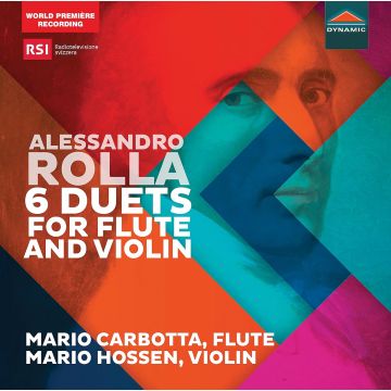 MARIO; MARIO HOSSEN CARBOTTA - ROLLA: 6 DUETS FOR FLUTE & VIOLIN