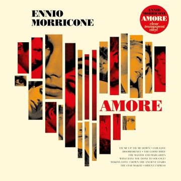 ENNIO MORRICONE - AMORE (CLEAR TRANSPARENT VINYL)