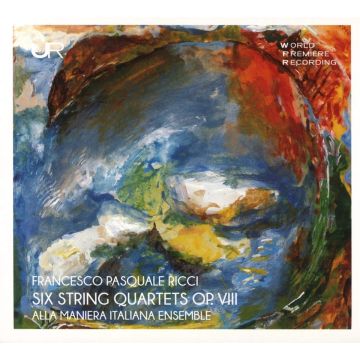 ALLA MANIERA ITALIANA ENSEMBLE - RICCI: 6 STRING QUARTETS, OP. VIII
