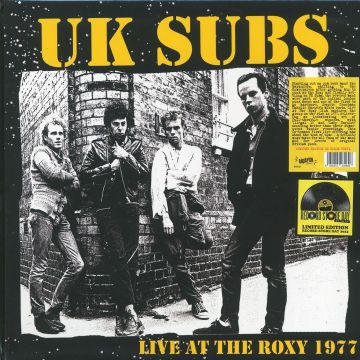 UK SUBS - LIVE AT THE ROXY (YELLOW VINYL)