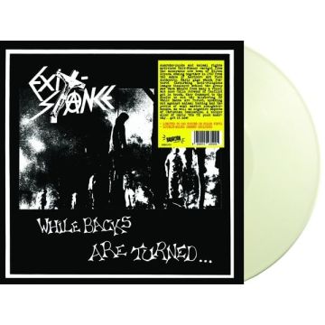 EXIT-STANCE - WHILE BACKS ARE TURNED... (WHITE VINYL)
