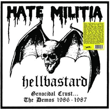 HELLBASTARD - GENOCIDAL CRUST: THE DEMOS 1986-1987 (COLOR VINYL)