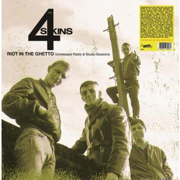 4 SKINS - RIOT IN THE GHETTO: UNRELEASED RADIO & STUDIO SESSIONS (RED VINYL