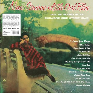 NINA SIMONE - LITTLE GIRL BLUE (CLEAR VINYL)