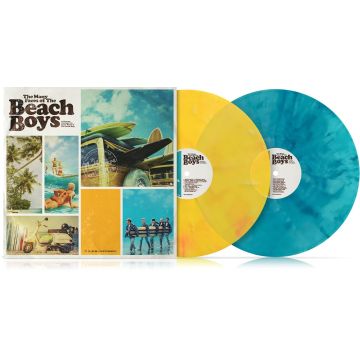VARIOUS ARTISTS - MANY FACES OF THE BEACH BOYS (MARBLE/CYAN VINYL)
