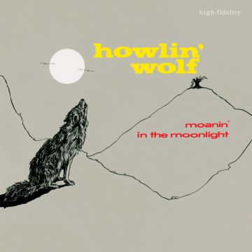 HOWLIN' WOLF - MOANIN IN THE MOONLIGHT (CLEAR VINYL)