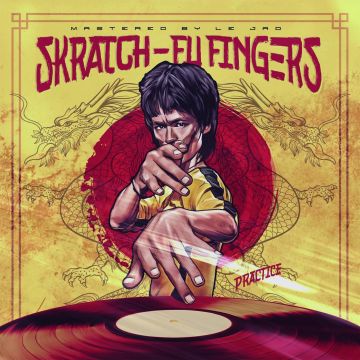 DJ T-KUT - SKRATCH FU-FINGERS PRACTICE (BLACK)