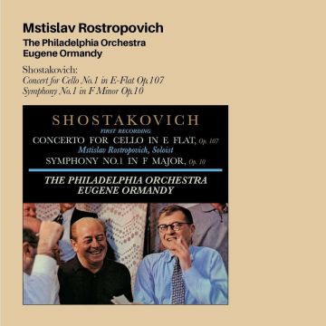 MSTISLAV ROSTROPOVICH - PHILADELPHIA ORCHESTRA EUGENE ORMANDY (4 BONUS TRACKS/REMASTERED)