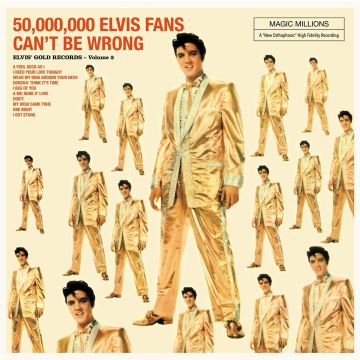 ELVIS PRESLEY - 50000 ELVIS FANS CAN'T BE WRONG (ELVIS' GOLDS VOL. 2) (4 BONUS TR