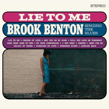 BROOK BENTON - LIE TO ME : BROOK BENTON SINGING THE BLUES (2 BONUS TRACKS/180G)