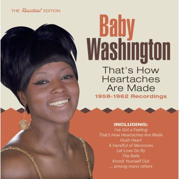 BABY WASHINGTON - THAT'S HOW HEARTACHES ARE MADE: 1958-1962 RECORDINGS (24BIT REMAS