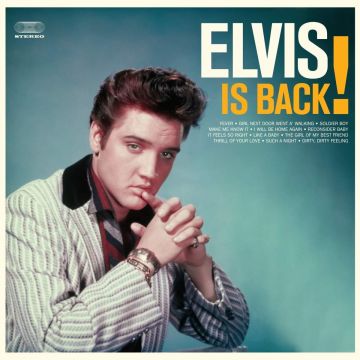 ELVIS PRESLEY - ELVIS IS BACK - LIMITED EDITION IN SOLID ORANGE COLORED VINYL
