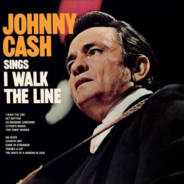 JOHNNY CASH - SINGS I WALK THE LINE (180G/ORANGE VINYL)