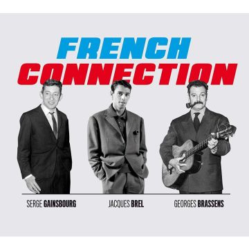 VARIOUS ARTISTS - JACQUES BREL GEORGES BRASSENS SERGE GAINSBOURG: THE HITS (75 TRAC