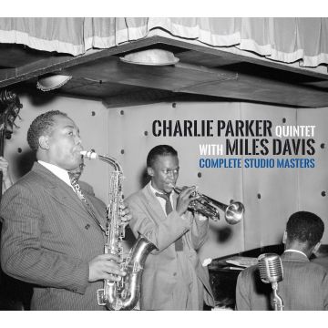 CHARLIE QUINTET WITH MILES DAVIS PARKER - COMPLETE STUDIO MASTERS