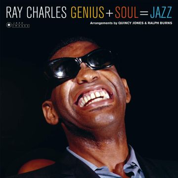 RAY CHARLES - GENIUS + SOUL = JAZZ + 1 BONUS TRACK (COVER PHOTO BY JEAN-PIERRE