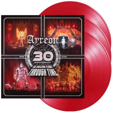 AYREON - 30TH ANNIVERSARY - AN AMAZING FLIGHT THROUGH TIME (RED VINYL)
