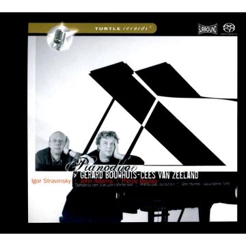 BOUWHUIS,GERARD / CEES VAN ZEELAND - PIANODUO: STRAVINSKY/ADAMS/BOULEZ S