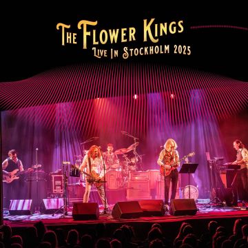Flower Kings - LIVE IN STOCKHOLM 2025 (SOLID RED WITH HEAVY BLACK SPLATTER VINYL