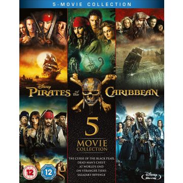 PIRATES OF THE CARIBBEAN 1-5 BOXSET