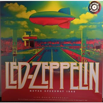 LED ZEPPELIN - MOTOR SPEEDWAY 1969 (LIME TRANSPARENT VINYL)