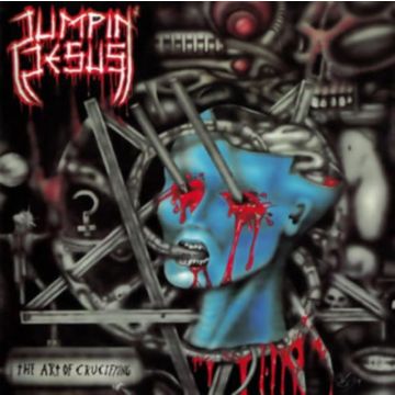 JUMPIN JESUS - ART OF CRUCIFYING (BLUE VINYL)