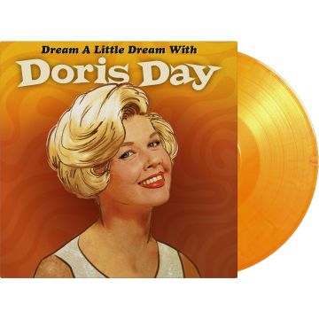 DORIS DAY - DREAM A LITTLE DREAM WITH - NEW RELEASE (YELLOW & ORANGE MIXED VI