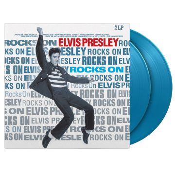 ELVIS PRESLEY - ROCKS ON (180G/SOLID BLUE VINYL)