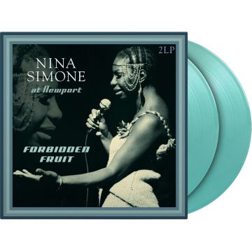 NINA SIMONE - AT NEWPORT / FORBIDDEN FRUIT (180G/SOLID TURQUIOSE VINYL)