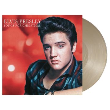 ELVIS PRESLY - SONGS FOR CHRISTMAS (180G/CRYSTAL CLEAR & SOLID GOLD VINYL)