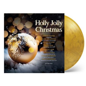VARIOUS ARTISTS - HOLLY JOLLY CHRISTMAS (GOLDEN ORNAMENT MARBLE VINYL/180G)