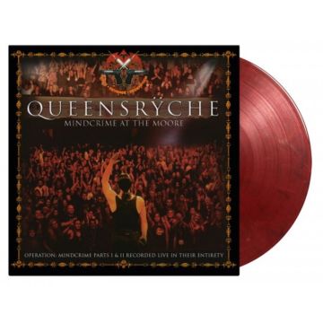 QUEENSRYCHE - MINDCRIME AT THE MOORE (4LP/LIMITED/TRANSLUCENT RED, SOLID WHITE